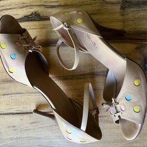 Via Spiga spring color heels